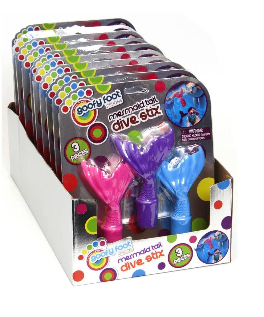 Goofy Foot Mermaid Tail Dive Stix 3-Pack