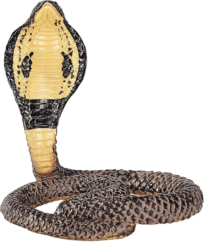 MOJO King Cobra Snake Wildlife Animal Model Toy Figure
