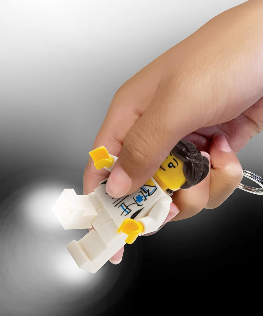 Lego IQ Minifigures Keychain Light Medical Profes_Nurse 2