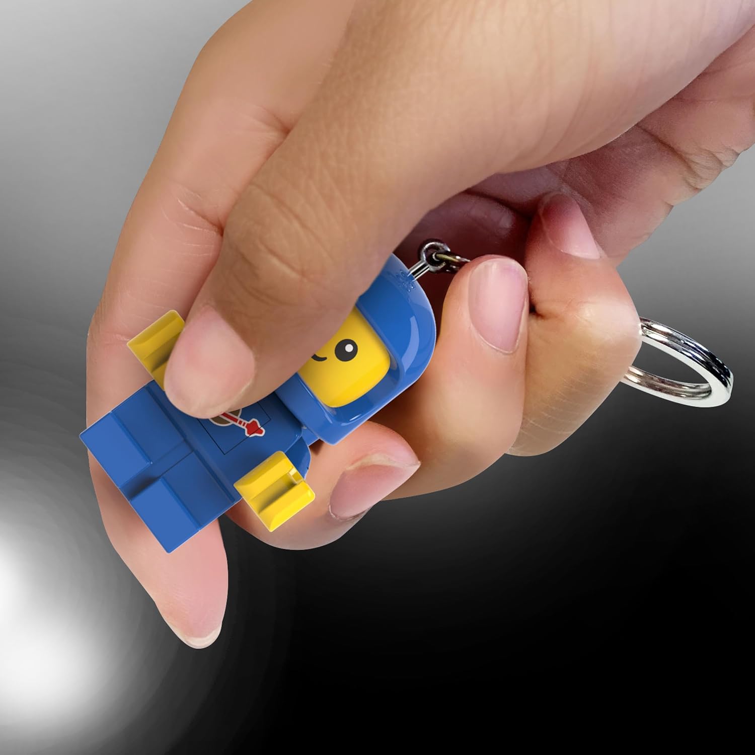 LEGO Minifigures Keychain Light - Spacebaby - 2.25 Inch Tall Figure (KE210H)