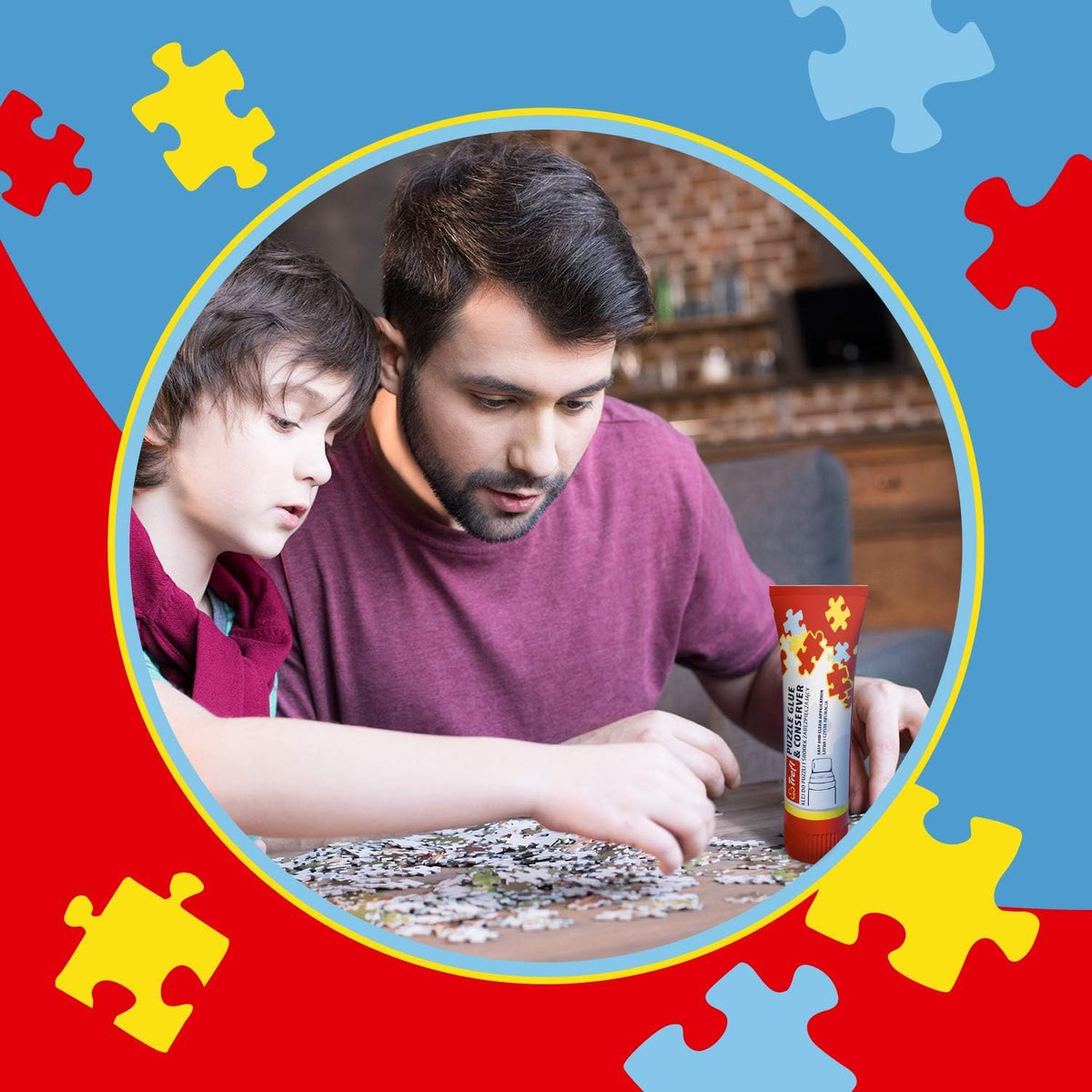 Puzzle glue & conserver/Trefl