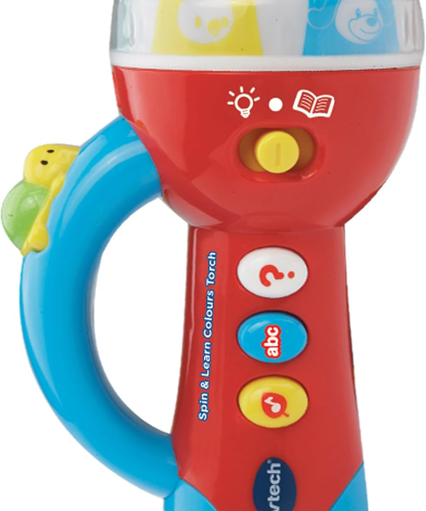 VTech Baby 185903 Spin and Learn Colours Torch - Multi-Color