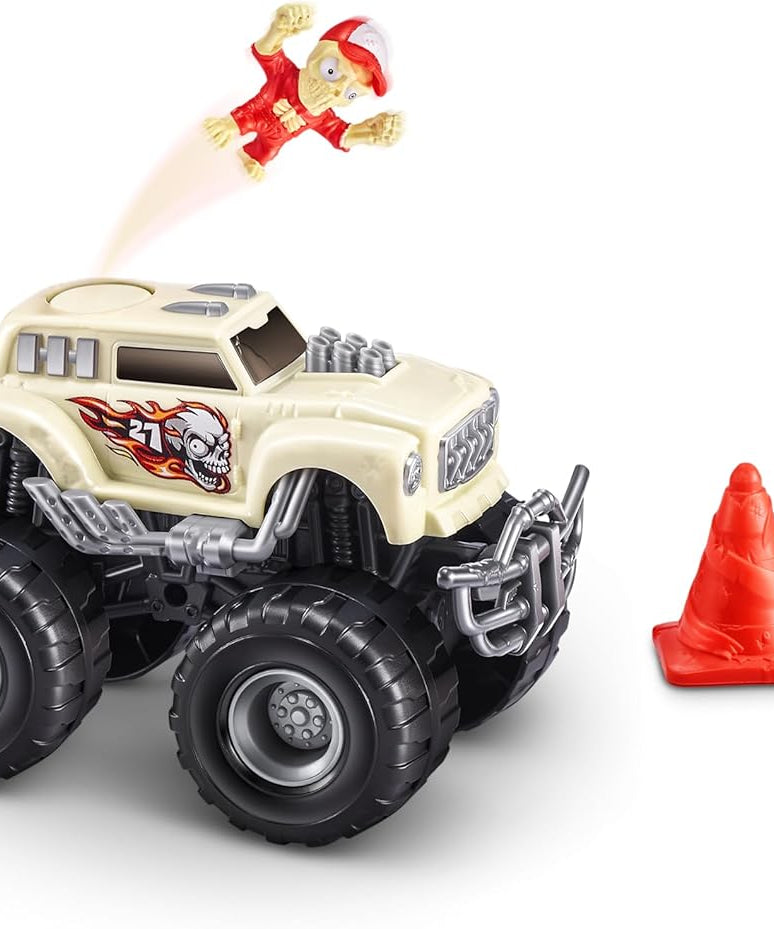 ZURU Smashers Monster Truck Surprise Playset, Build, Smash & Race, Includes 25+ Monster Truck Surprises, Collectible Toys for Kids Ages 3+