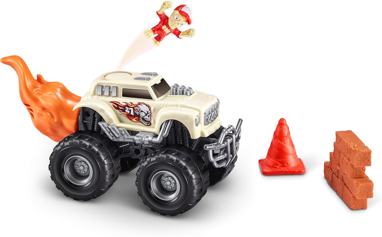 ZURU Smashers Monster Truck Surprise Playset, Build, Smash & Race, Includes 25+ Monster Truck Surprises, Collectible Toys for Kids Ages 3+