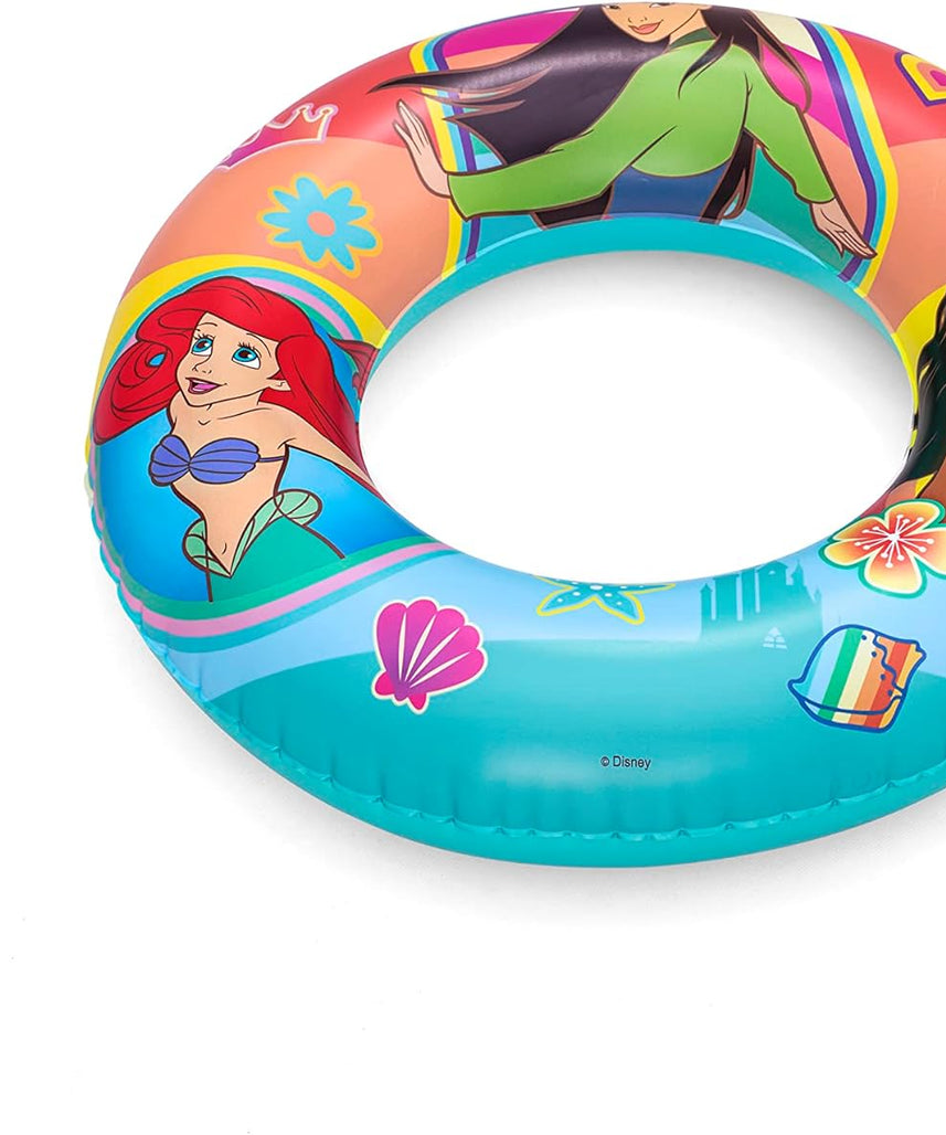 Bestway Disney Princess 22"/56cm Swim Tube - Perfect for Beach and Swimming Pool Use, Outdoor & Indoor Relaxation & Play, Swimming Gears, Swim rings