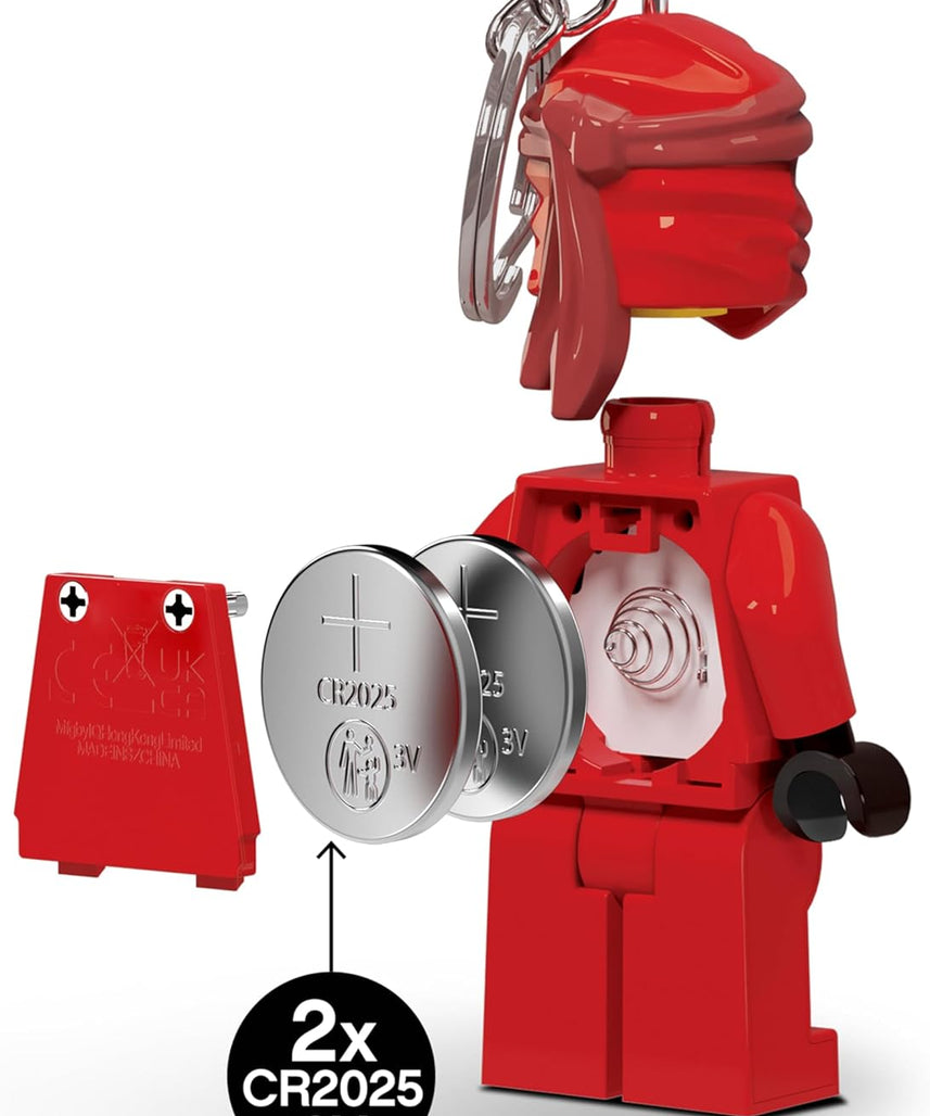 Lego IQ Ninjago Light Legacy Kai Keychain, 7.6 cm Tall