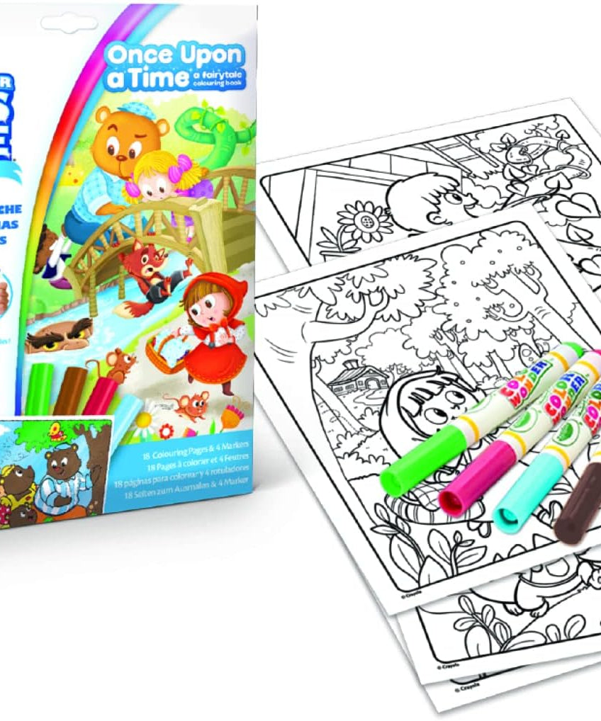 CRAYOLA - Color Wonder Colour Set Without Stain, Creative Activity from Home, Age 3,4,5 Years