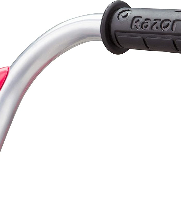 دراجة Razor FlashRider ثلاثية العجلات 360 للأطفال من سن 6 سنوات فما فوق، مزودة بعجلات خلفية مائلة مزدوجة، ومقود على طراز MX، وذراع شرارة مع خرطوشة قابلة للاستبدال