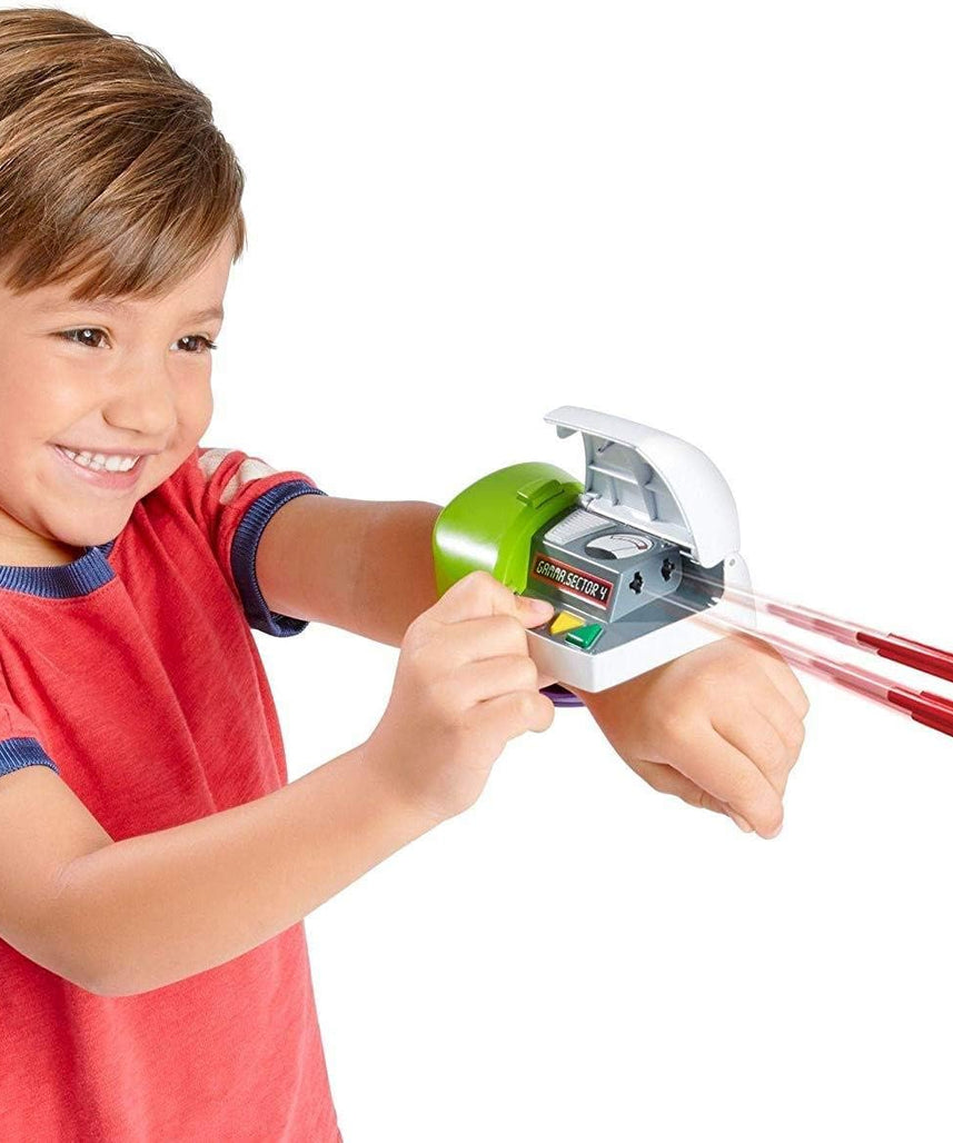Mattel Toy Story Buzz Lightyear Wrist Communicator Toy with Projectiles for Kids 3+