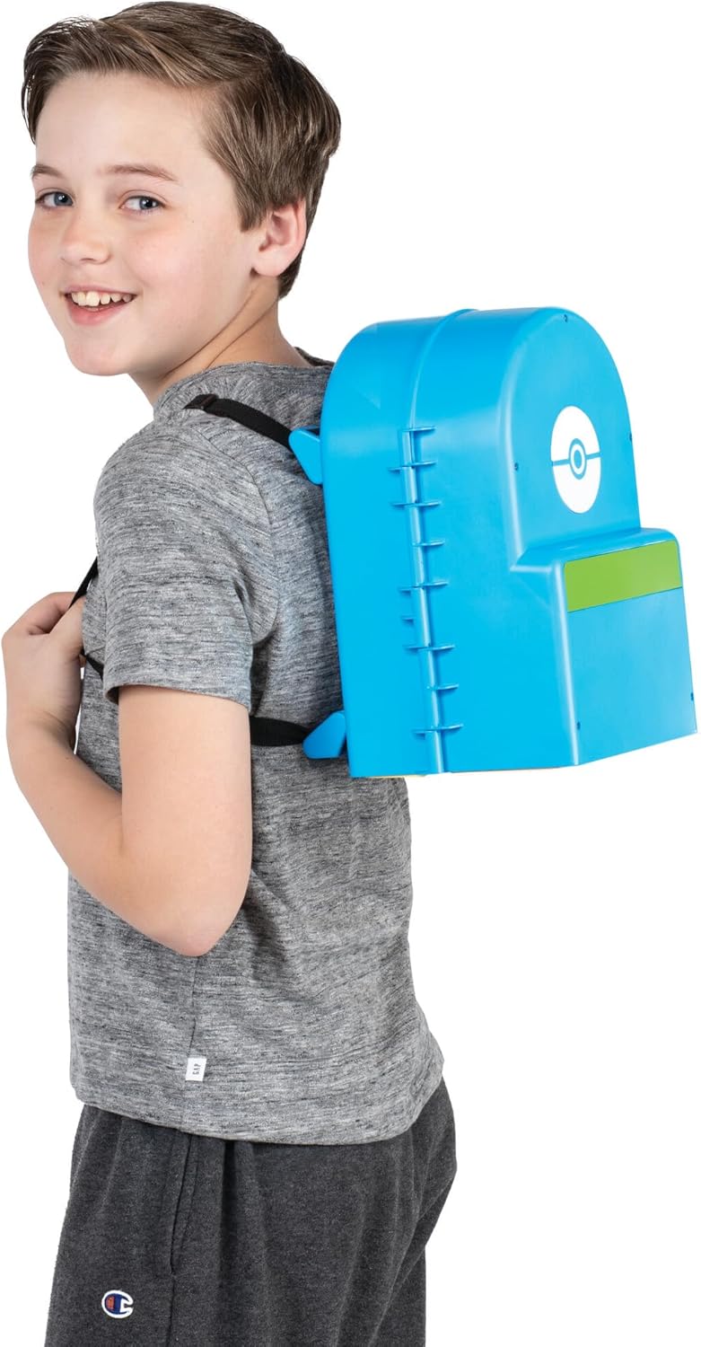 Pokemon Carry Case Battle Desert Playset, Portable Backpack Playset with Action Zones and Pikachu Figure, Official Pokemon Toy, Ages 4+