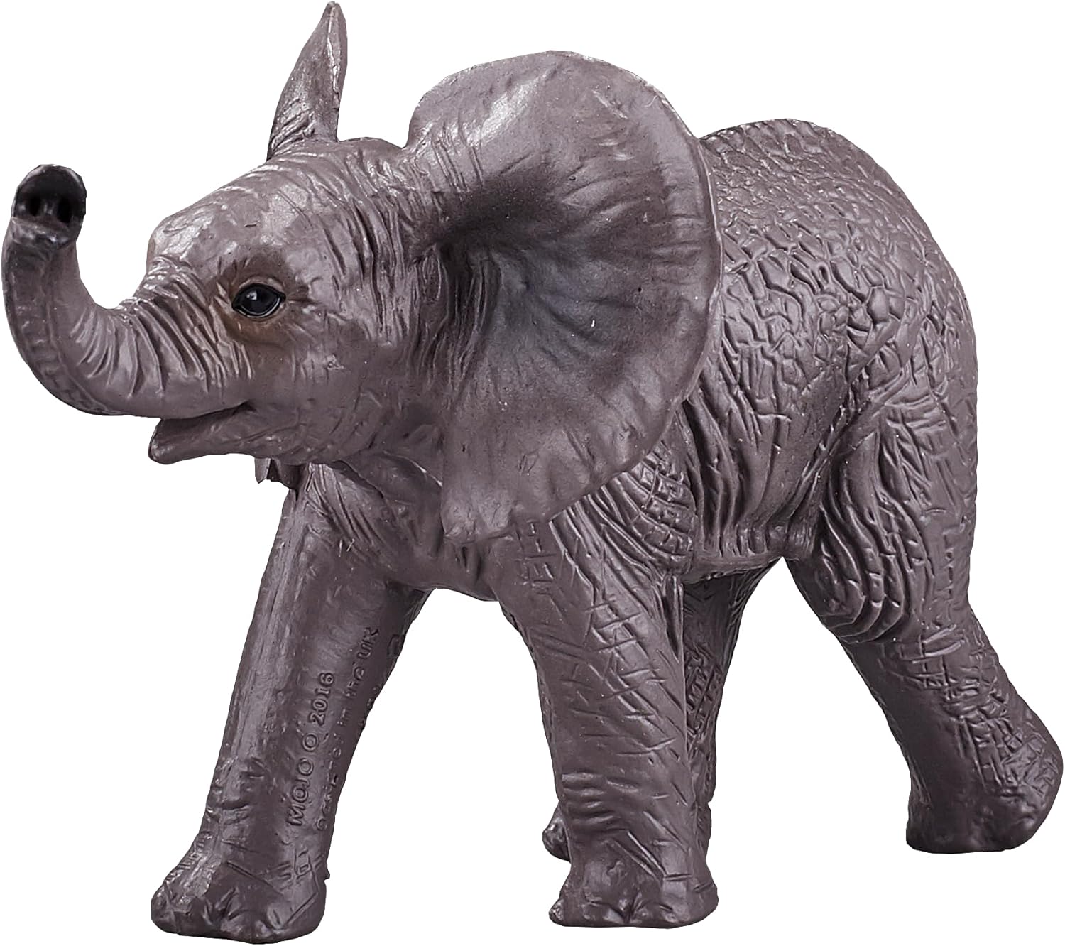 Mojo African Elephant Baby Medium Animal Figure Toy, Realistic Safari Collectible for Kids