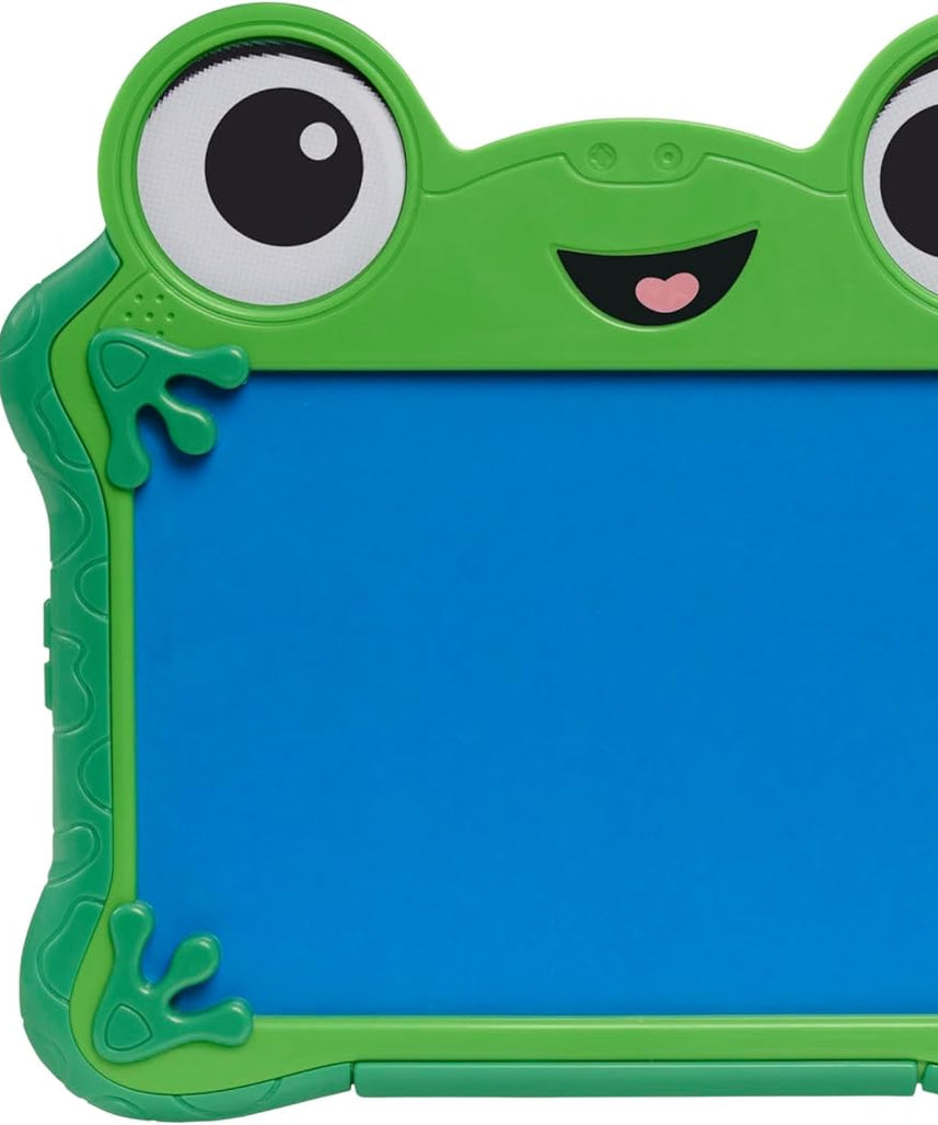 Disney and Pixar Toy Story 5 Dry Erase Glow Lilypad Drawing Board with Neon Markers and Stencils, Reusable Light-Up Drawing Tablet for Kids, Ages 3+