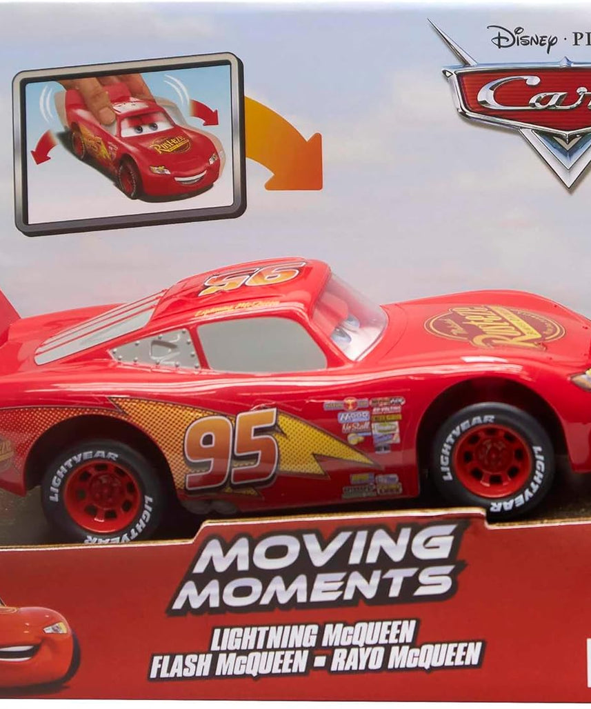 Cars Best Buddy Lightning McQueen, Moving Moments Toy Vehicle, Ages 3+