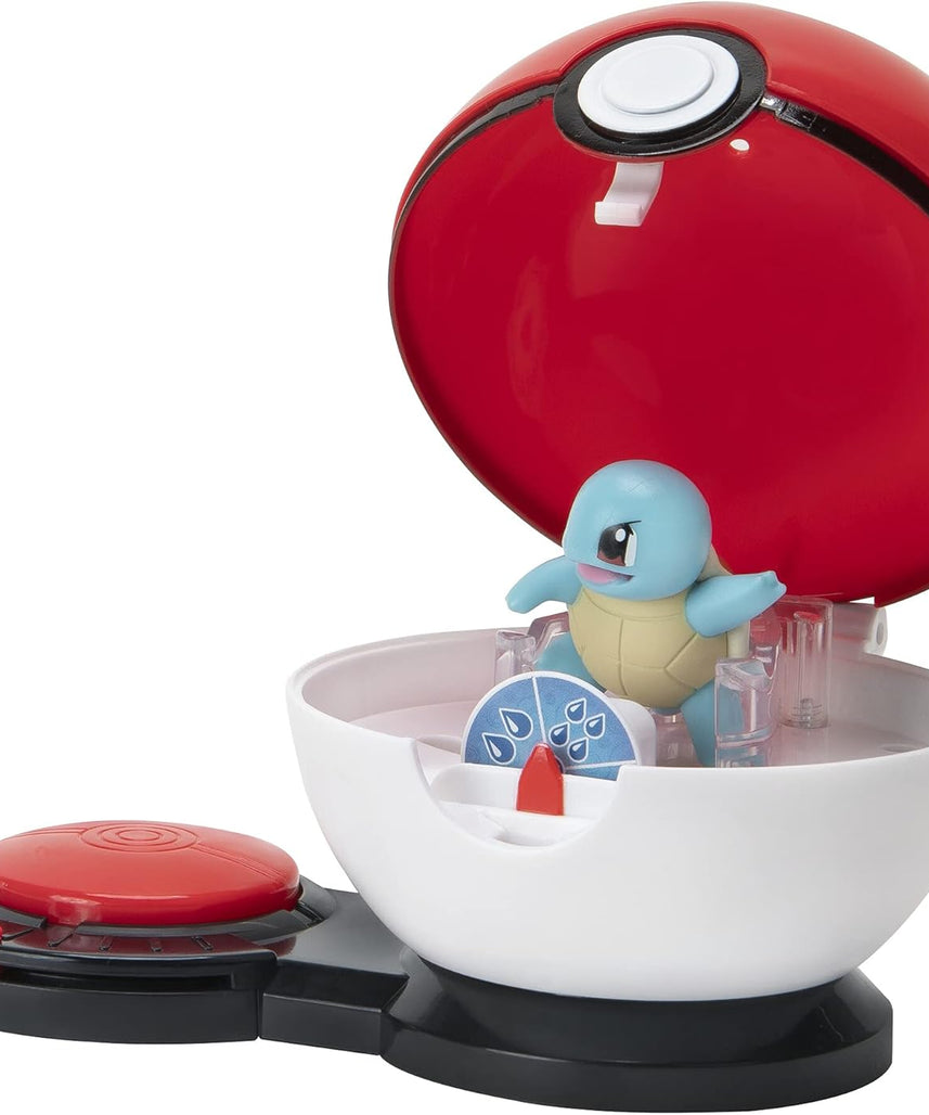 لعبة بوكيمون سربرايز أتاك باتل، سكويرتل ضد جيجليبف مع شخصيتين، كرتين بوكيمون، و6 أقراص هجوم - متعددة الألوان - PKW2506