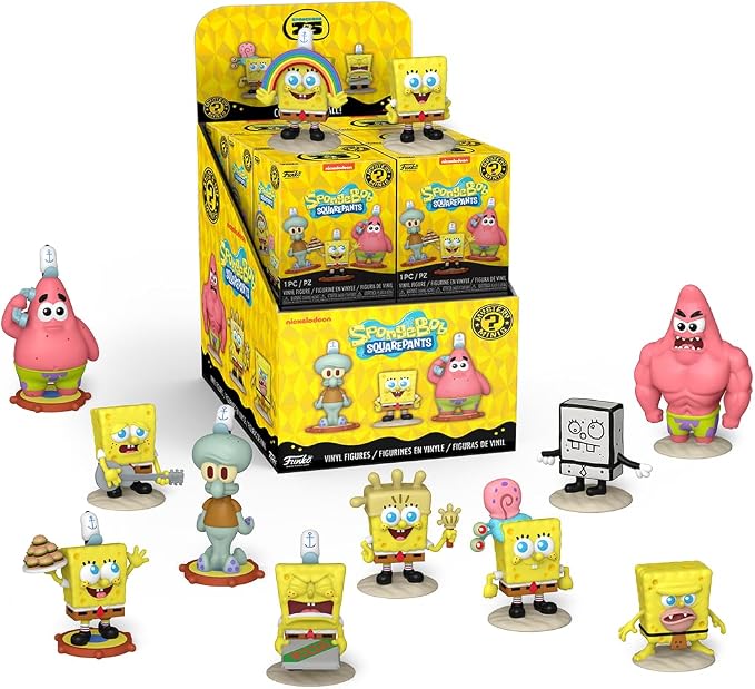 Mystery Mini! Animation: SpongeBob SquarePants 25th - 12pcs PDQ