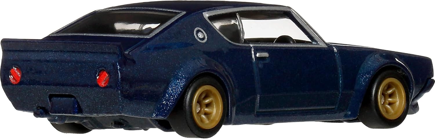Hot Wheels LB Nissan Skyline 2000GT-R LBWK Autokultur Vehicle, High Quality 1:64 Scale Die-Cast Toy Car with Real Riders Tyres and Metal/Metal Body and Chassis, JKF11