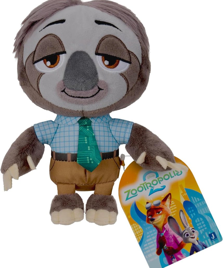 Disney Zootropolis 2 Little Core Plush - Flash, Official Zootopia 2 Movie Plush Toy, Collectibles, Mystery Tails Figures, Gift, 3 Years+