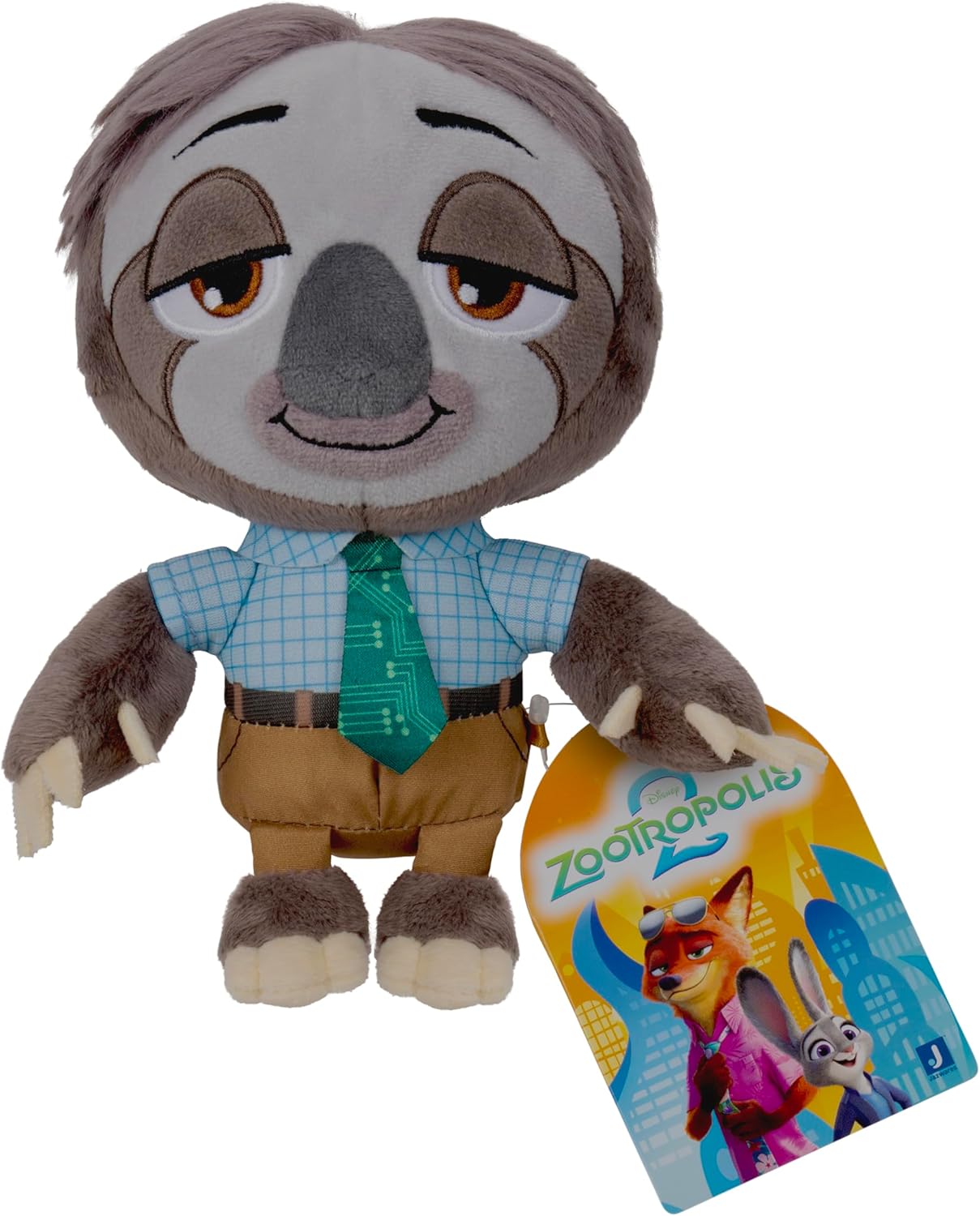 Disney Zootropolis 2 Little Core Plush - Flash, Official Zootopia 2 Movie Plush Toy, Collectibles, Mystery Tails Figures, Gift, 3 Years+