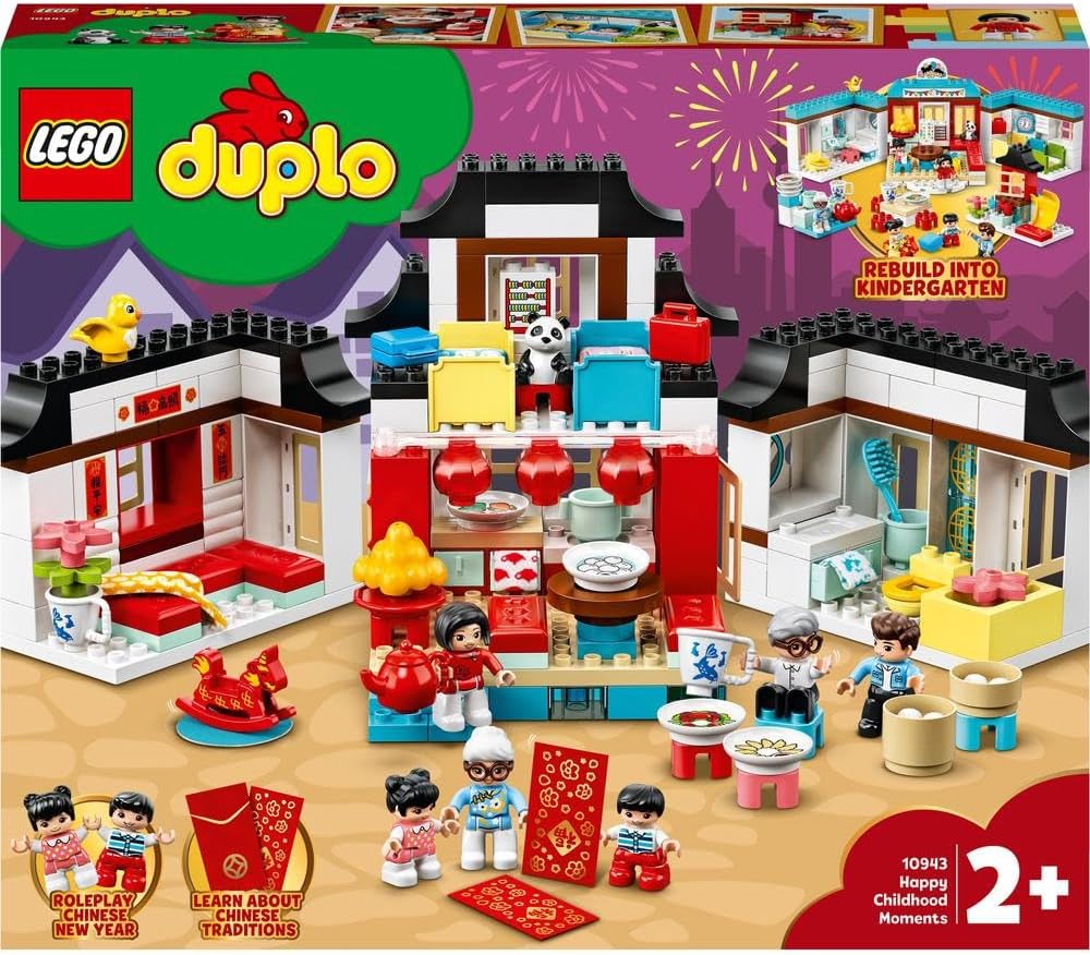 LEGO DUPLO Town Happy Childhood Moments 10943 Building Toy (227 Pieces)