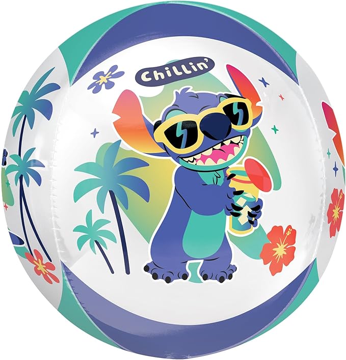 Amscan Anagram 4700501 - Disney Lilo and Stitch Orbz Foil Balloon - 16"