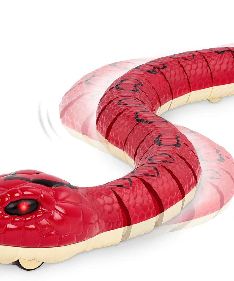 Terra By Battat Batteries: 5 X Aaa Included Rainbow Boa Infrared Remote Control Snake With Light Up Eyes Electronic Animal Toys And Playsets For Kids Aged 6 And Up, An2800Z