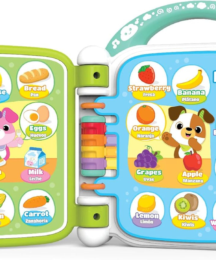 110 Bilingual Learning Book - First Words 12M+