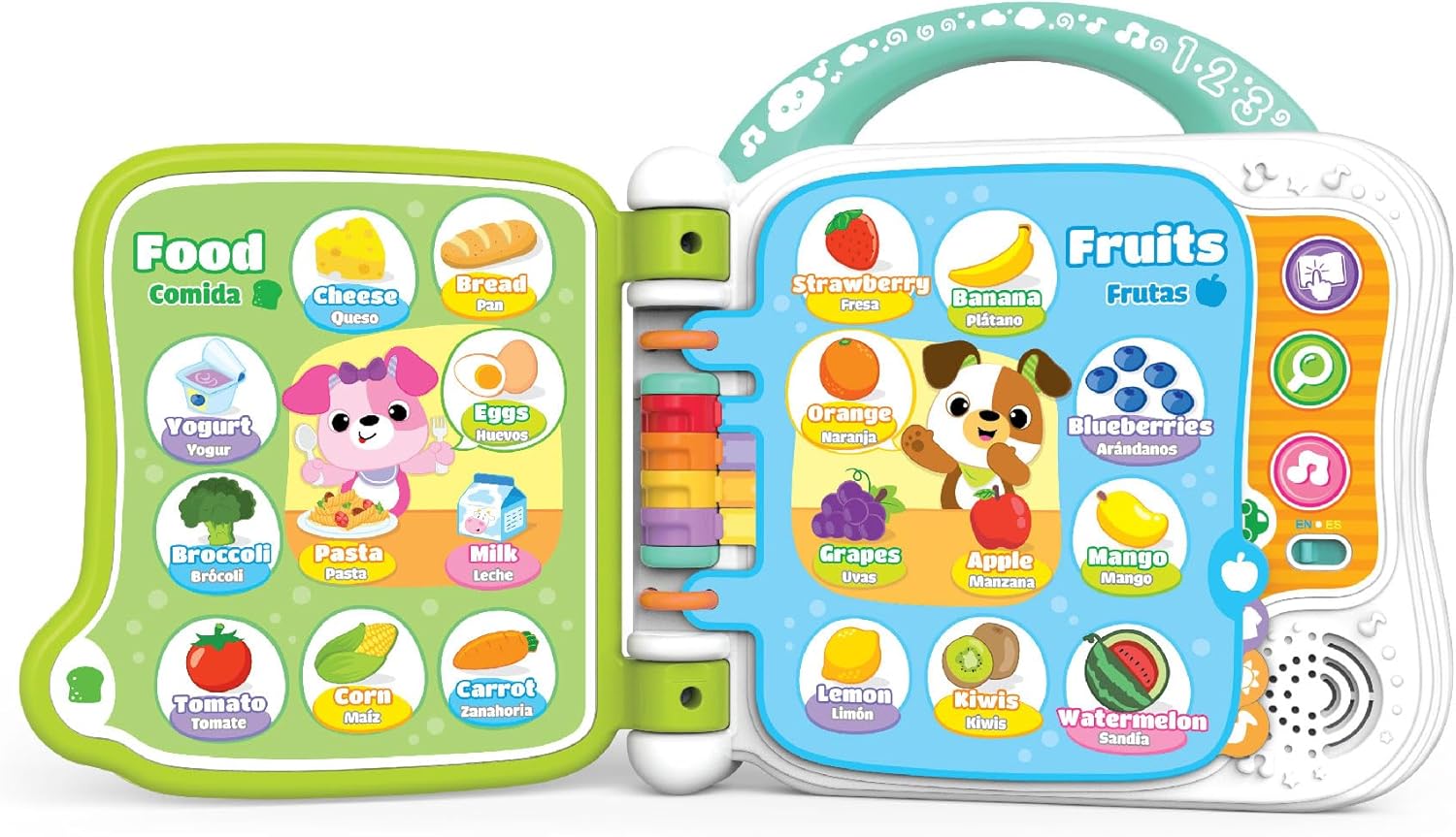 110 Bilingual Learning Book - First Words 12M+