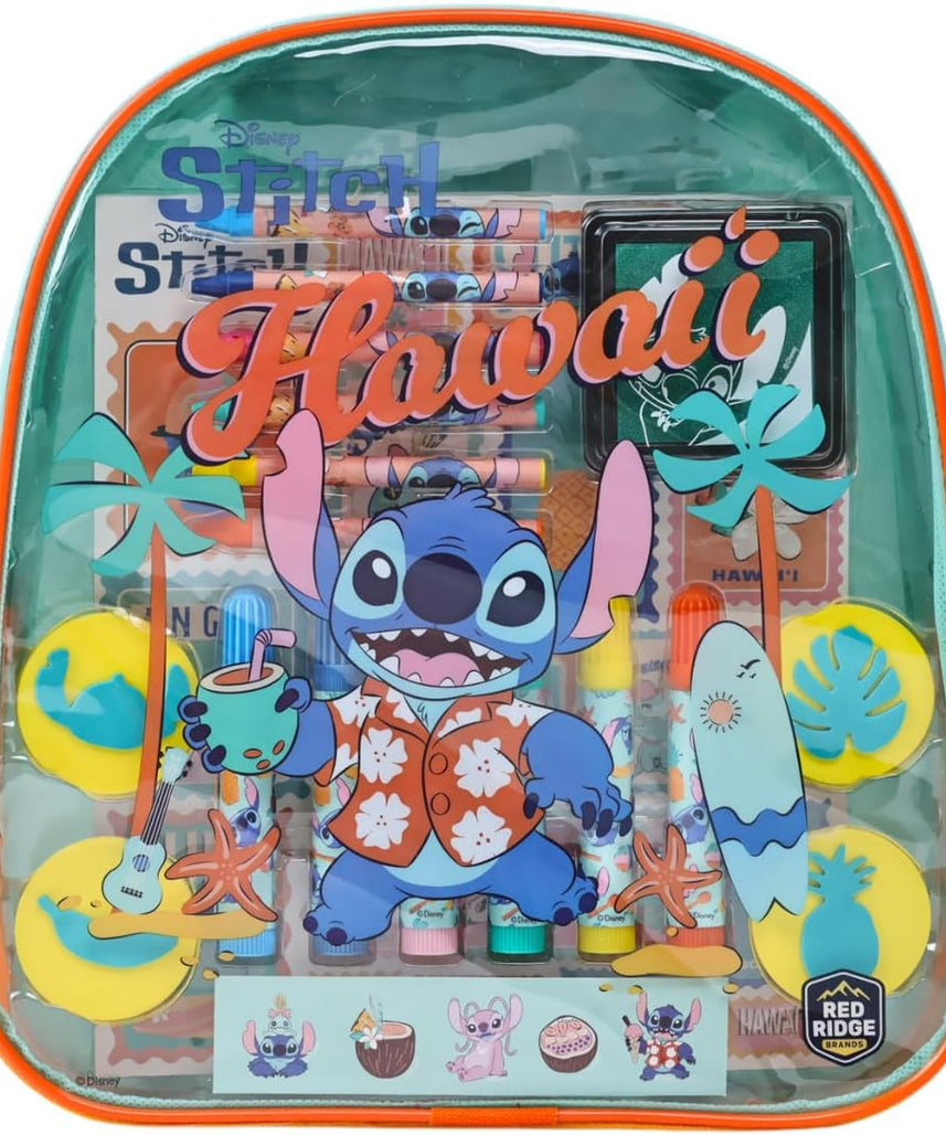 Disney Stitch My First Travel Coloring & Activity Set| Art & Craft Kit | Learning & Activity Set | Travel Fun | Age 3+