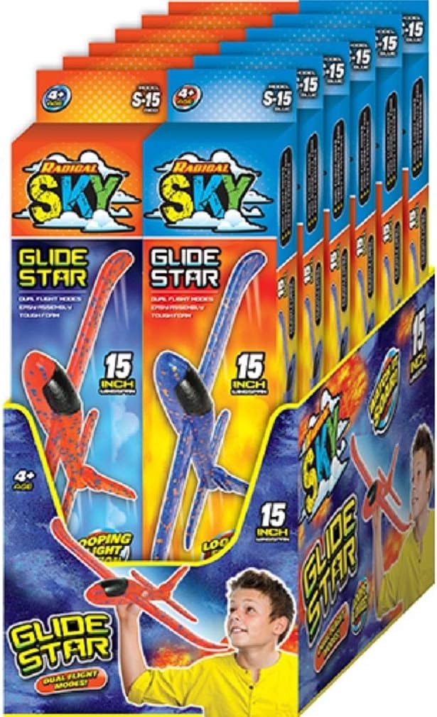 Jaru Toys RS GLDE STAR PLANE PDQ12