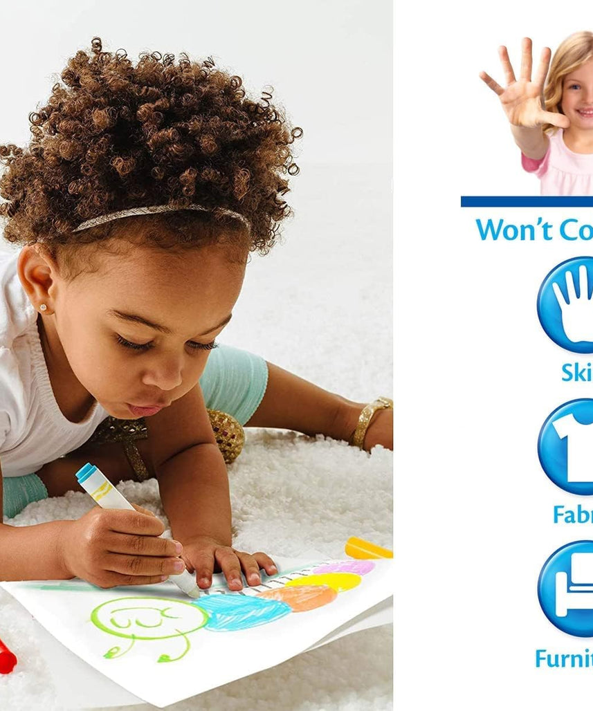 CRAYOLA - Color Wonder Colour Set Without Stain, Creative Activity from Home, Age 3,4,5 Years