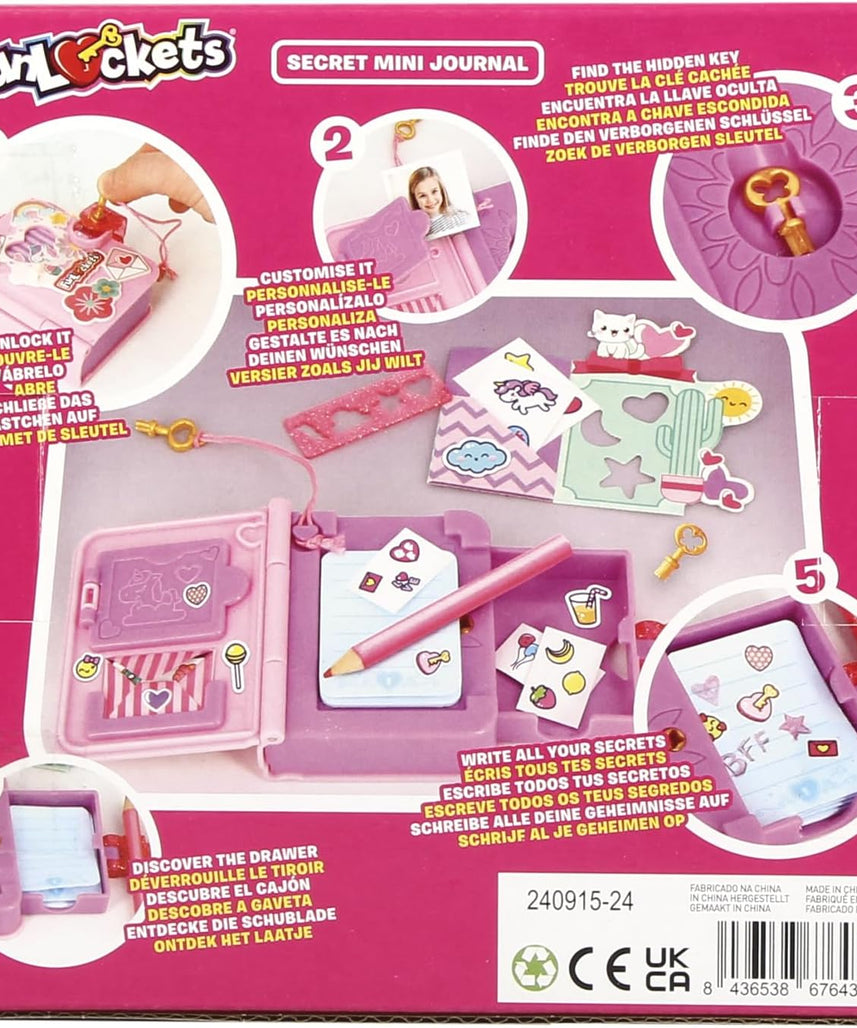 Funlockets Secret Mini Journal
