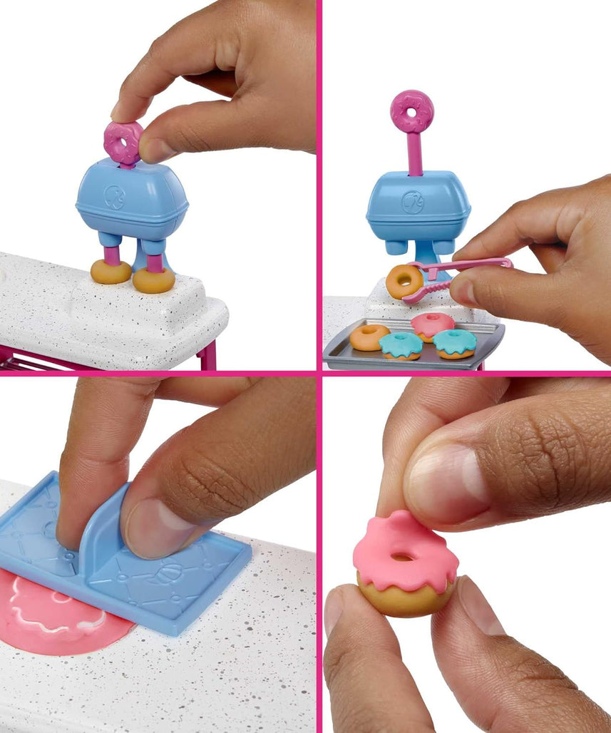 Barbie Doll and Accessories, “Malibu” Doll and 18 Pastry-Making Pieces, It Takes Two Café