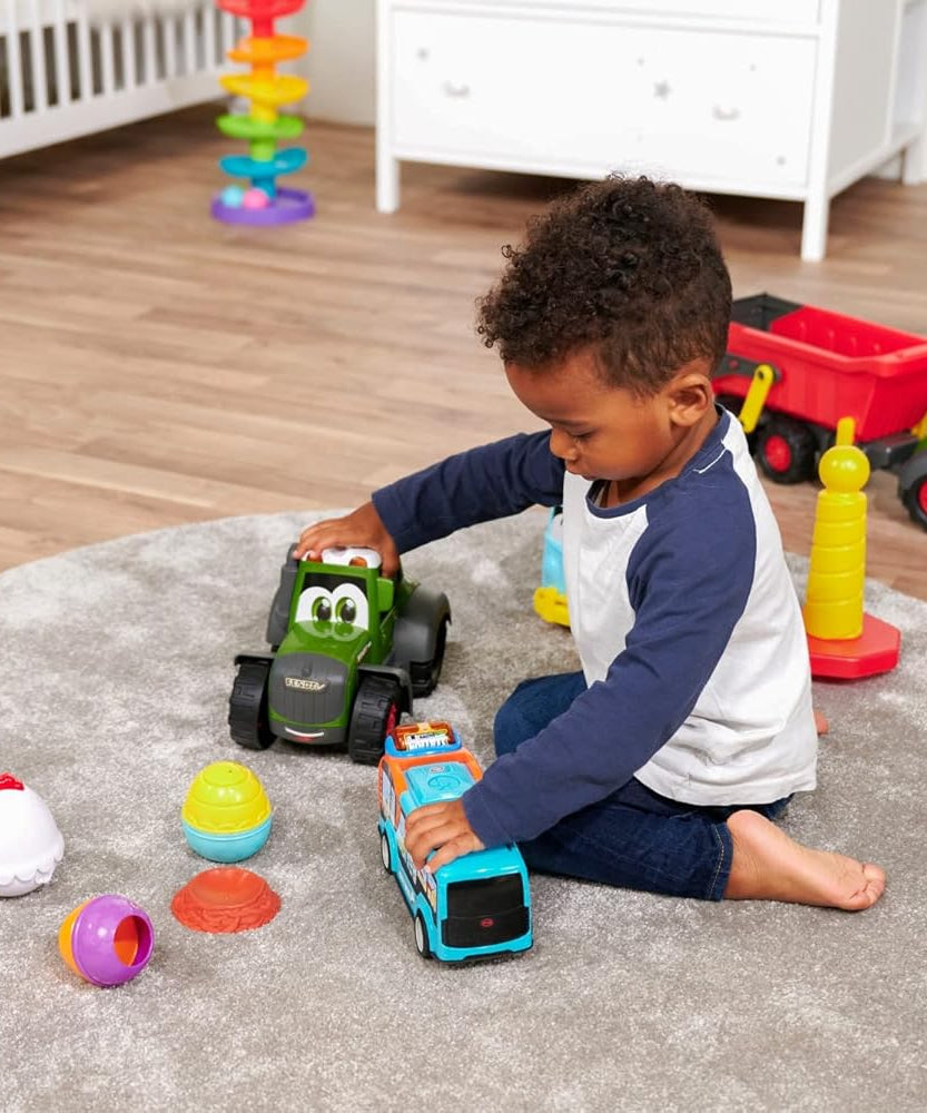 Dickie Toys 204113000 ABC Bus – Push Car for Babies & Toddlers (1 Year+)