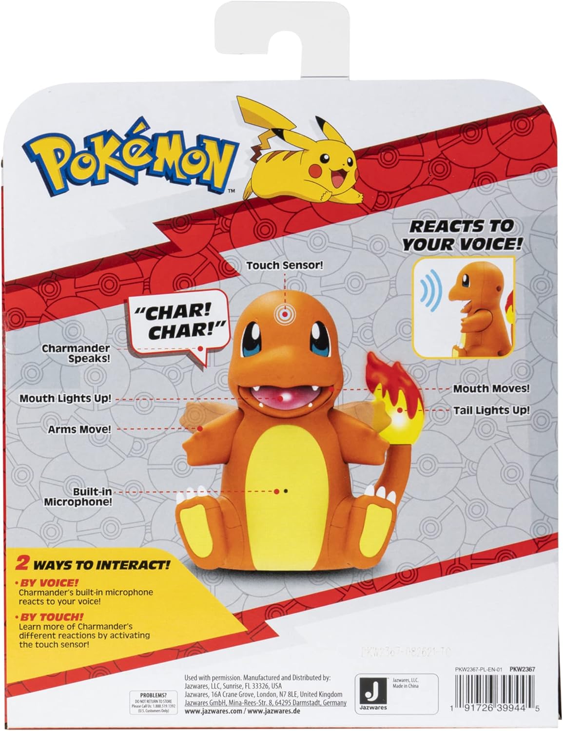 Pokemon Deluxe Figure My Partner Charmander