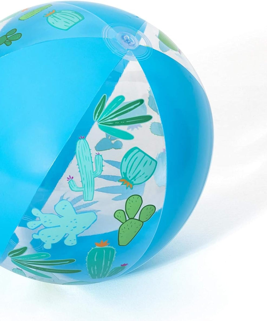 Bestway Designer Beach Ball, Assorted Color, 51 cm, 26 31036, Multi -Colour