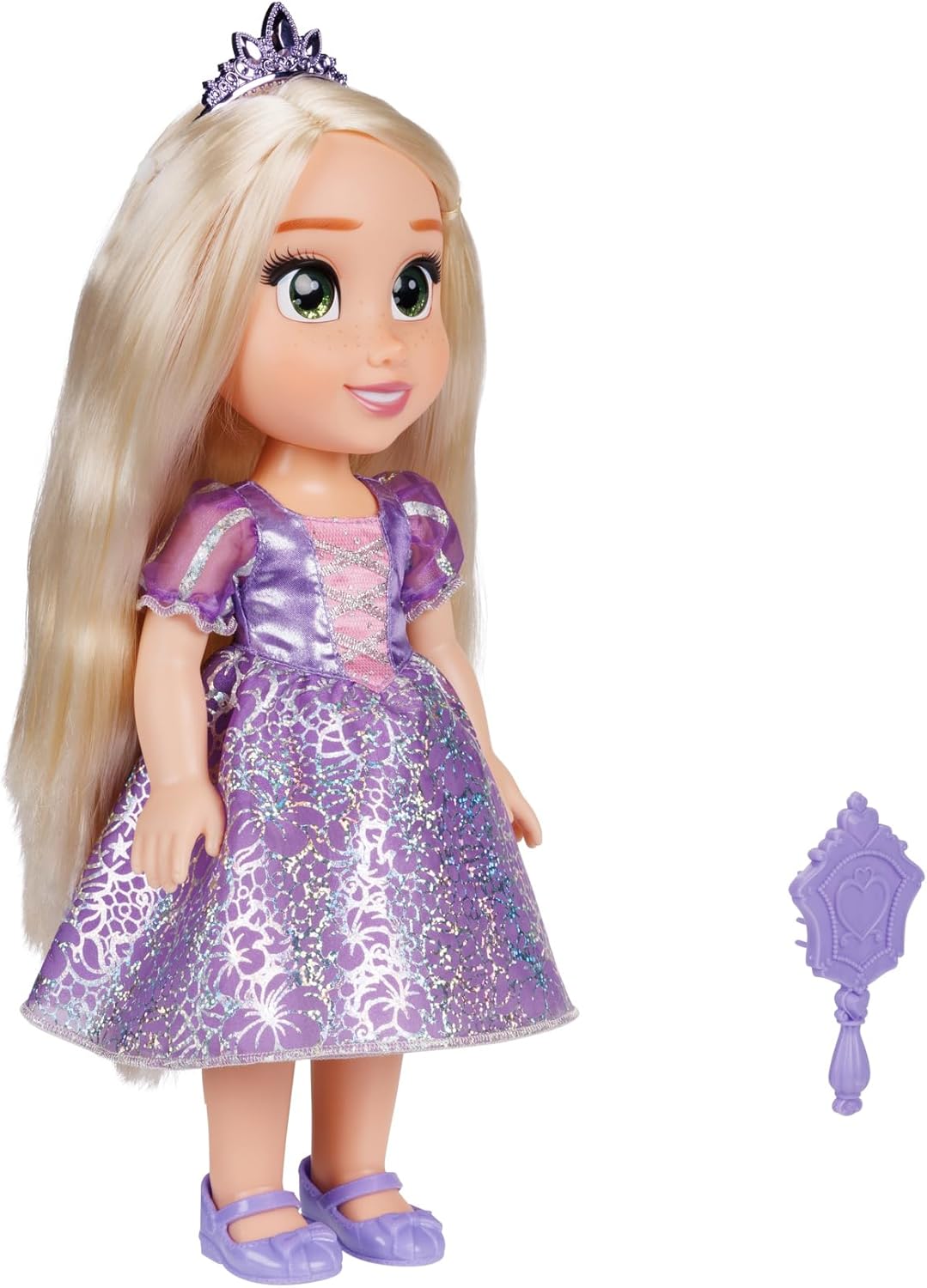Disney Princess Core Doll 15-Inch Glass Eyes Disney 100th Anniversary Rapunzel