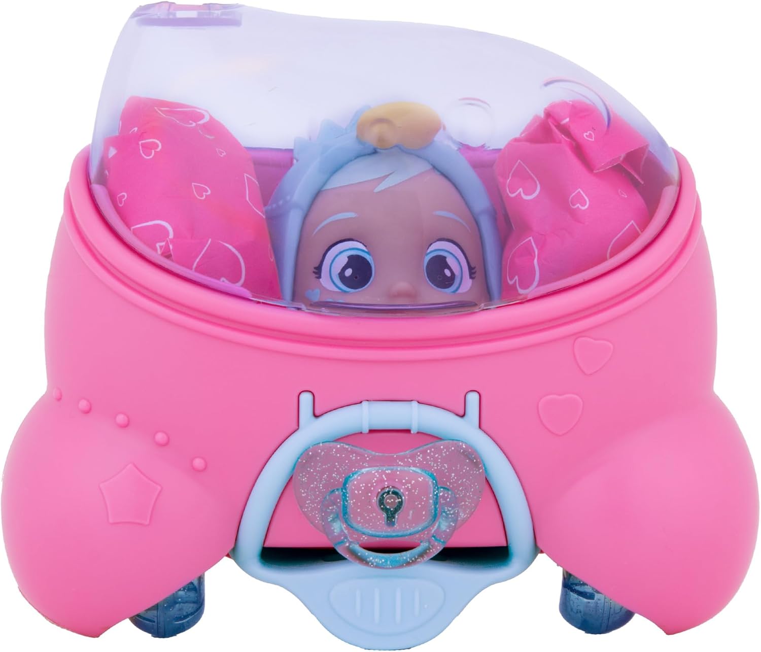 CRY Babies Star Sydney Collectable Mini Doll Iridescent Suit, Cries Real Tears with a Capsule 2 x 1, Boys and Girls from 3 Years