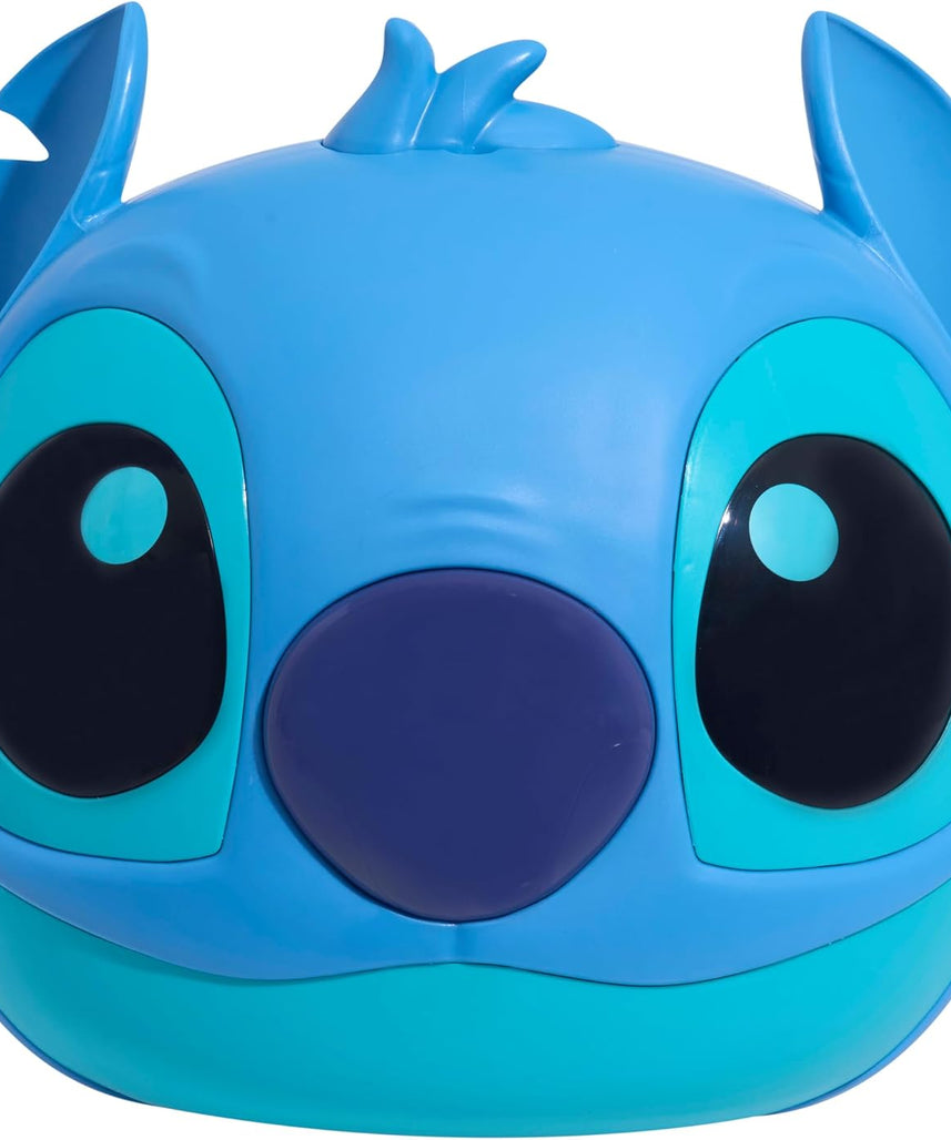 Disney Stitch Jumbo Mystery Capsule, 9 Inch Plush Toy, 8 Piece Surprise Set, Reusable Storage Capsule, Kids Toy Ages 3+