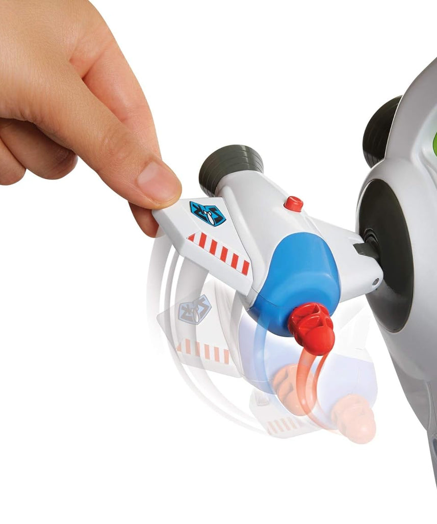 Disney Pixar Toy Story Galaxy Explorer Spacecraft Toy Vehicle with Launcher Claw Rescue Feature for Kids 4+ Buzz Lightyear Space Adventure Playset GNJ48