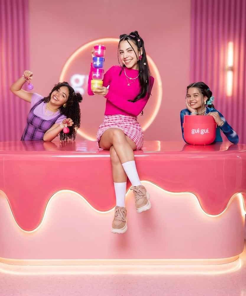 GUI GUI Season 2 MEGA Slime Haul, Ultimate Scented Slime Kit with Multiple Slime Varieties and Mix-In Accessories, DIY Sensory Play Set for Kids, Ages 4+