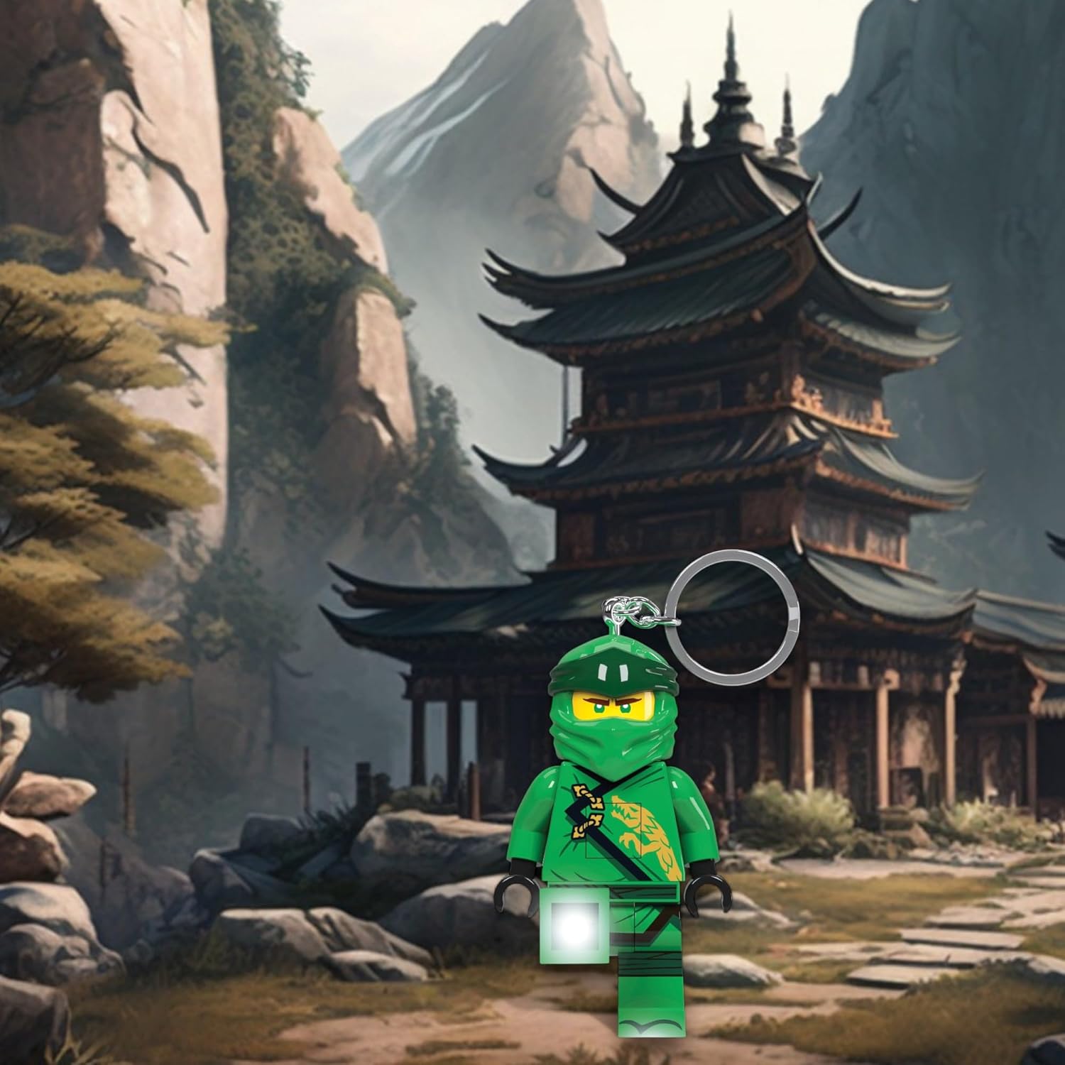 Lego IQ Ninjago Keychain Light_Legacy Lloyd