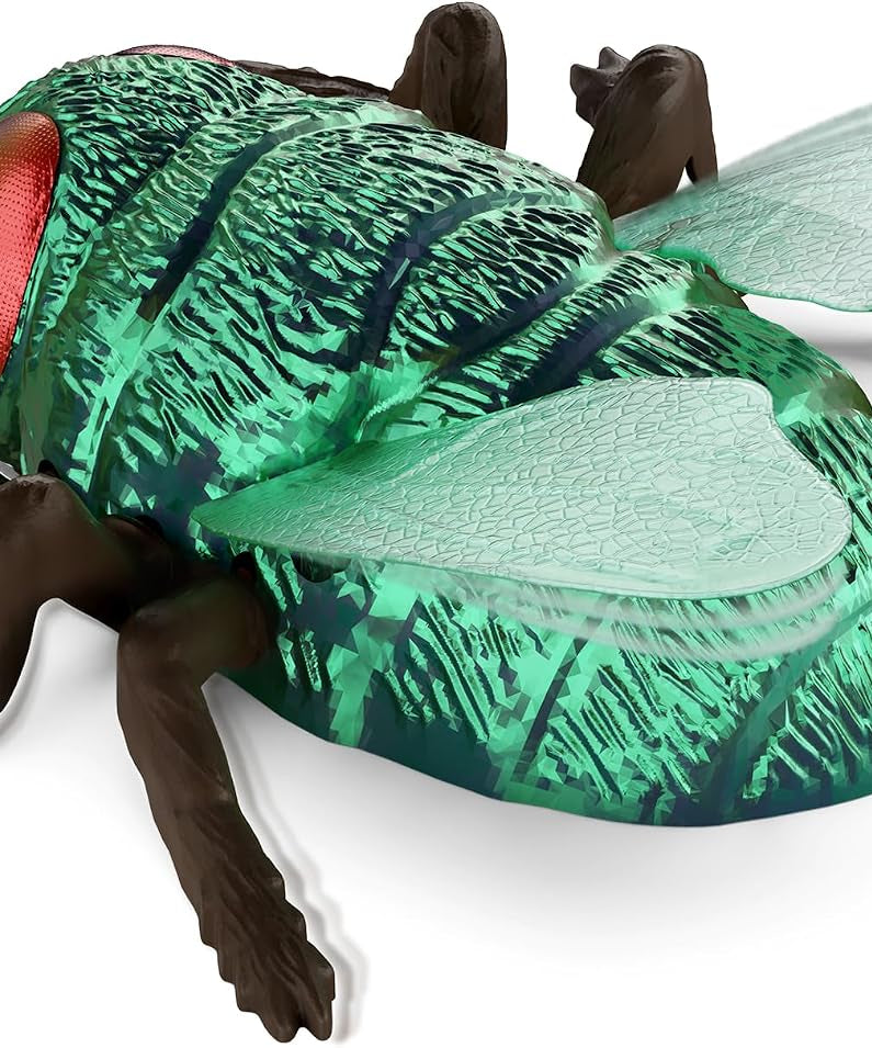 Terra RC Climbing Fly | Gravity-Defying Insect Toy | Crawls on Walls, Floor & Ceiling | Powerful Suction | Realistic Wings & Legs | Easy to Control | 3 Modes | Rechargeable | Ages 5+