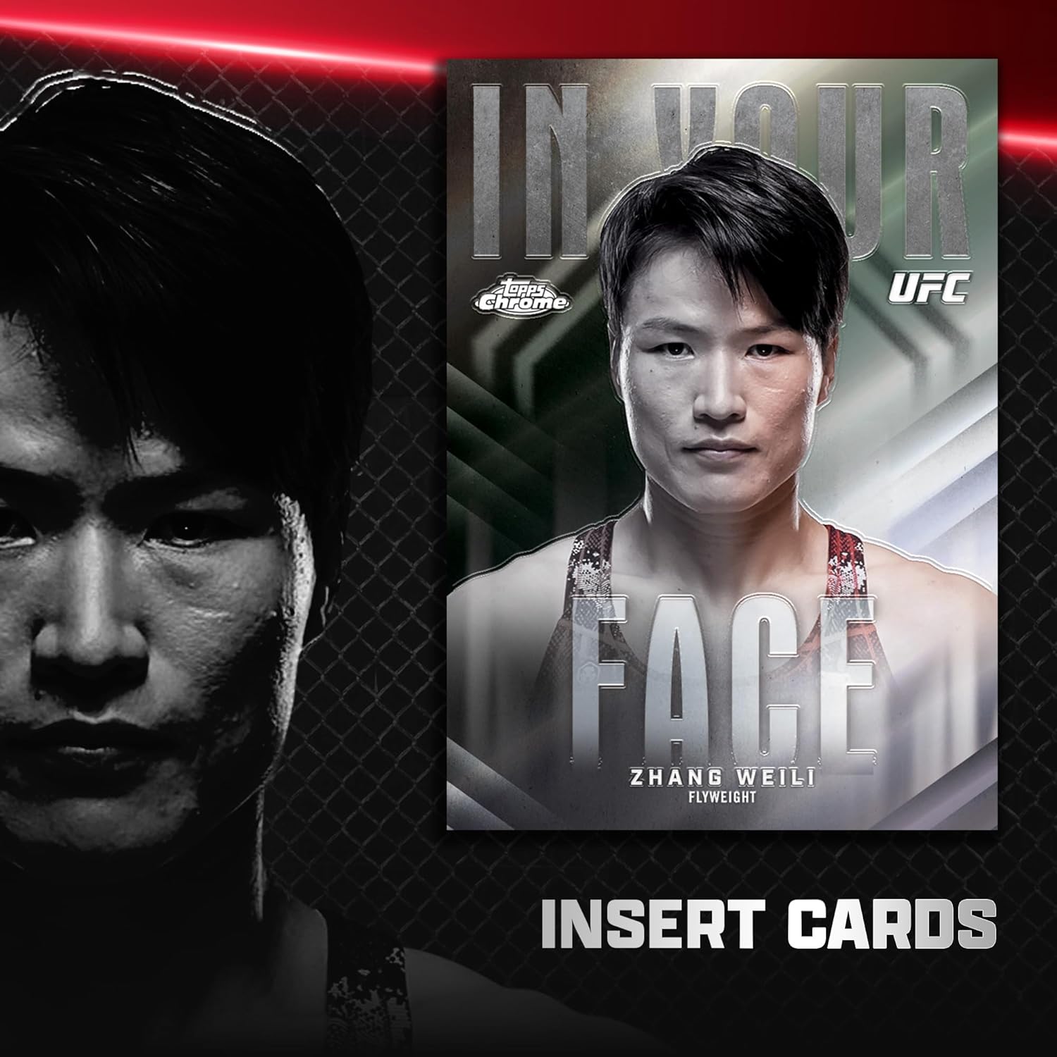 Topps Chrome UFC 2026 Factory Sealed Mega Box Trading Cards, Premium Collectible UFC Card Set with Refractors & Inserts, Ages 6+