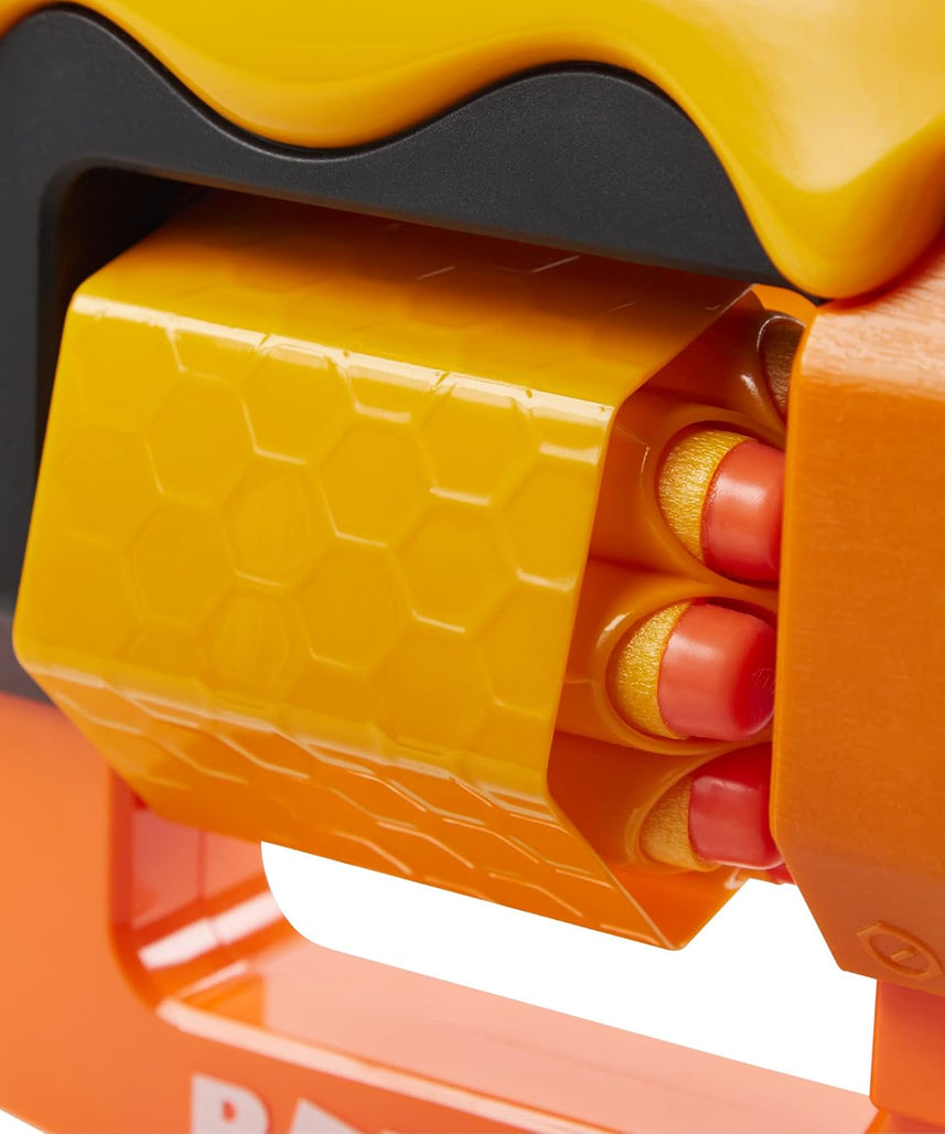Nerf Roblox Adopt Me! Bees Lever Action Dart Blaster, 8-Dart Rotating Drum, 8 Nerf Elite Darts, Exclusive Virtual Item Code, Indoor & Outdoor Play