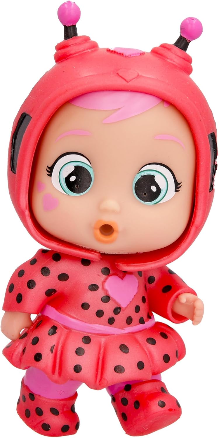 CRY Babies Magic Tears Stars Star Lady - Collectible Mini Doll Dressed in a Pretty Outfit, and Has a 2-in-1 Capsule, with Glow in the Dark Star - Gift Toy for Boys and Girls Over 3 Years