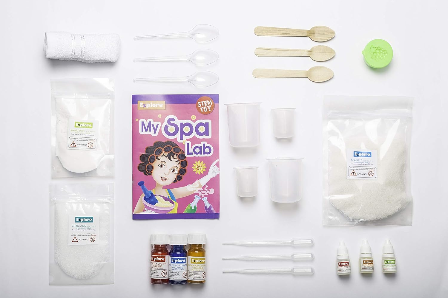 Explore Stem Learner My Spa Lab Learning and Educational DIY Activity Toy Kit, STEM Science Fundamentals Kit for Girls, Ages 6+