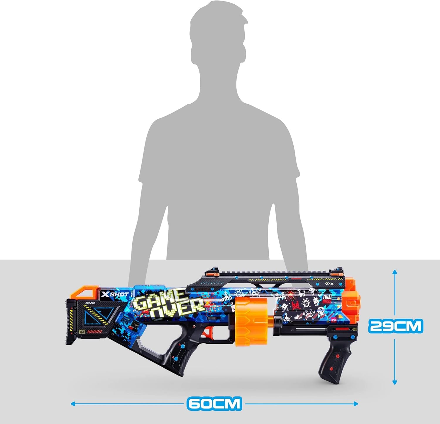 XSHOT Skins Last Stand_Faze Clan,Blaster,Design Toy Gun For Kids Teen Adult Boy & Girl, Aiming & Target Outdoor Games, Gift For kids Ages 8+