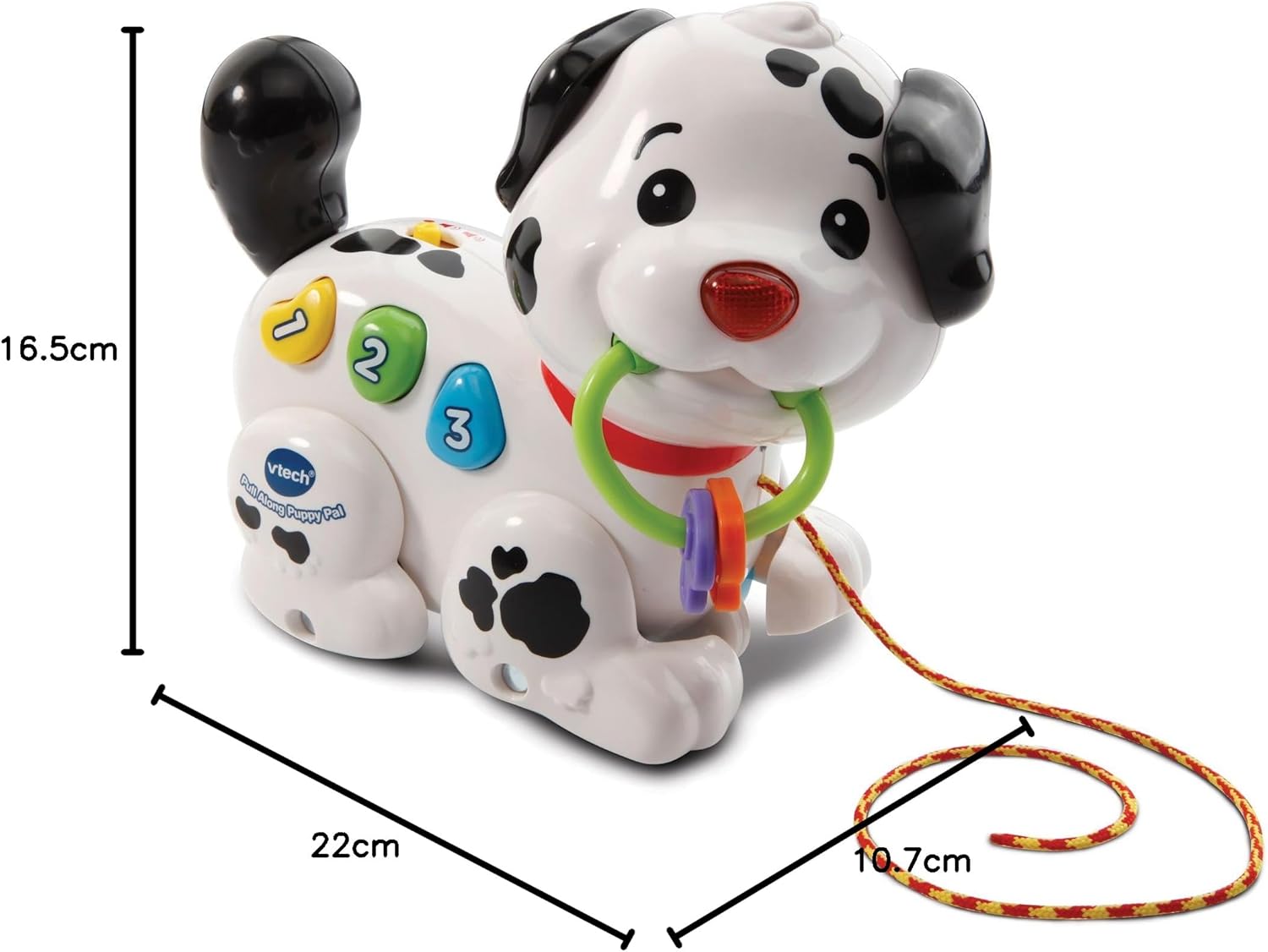 Vtech Pull Along Puppy Pal, Multi-Colour, 80-502803
