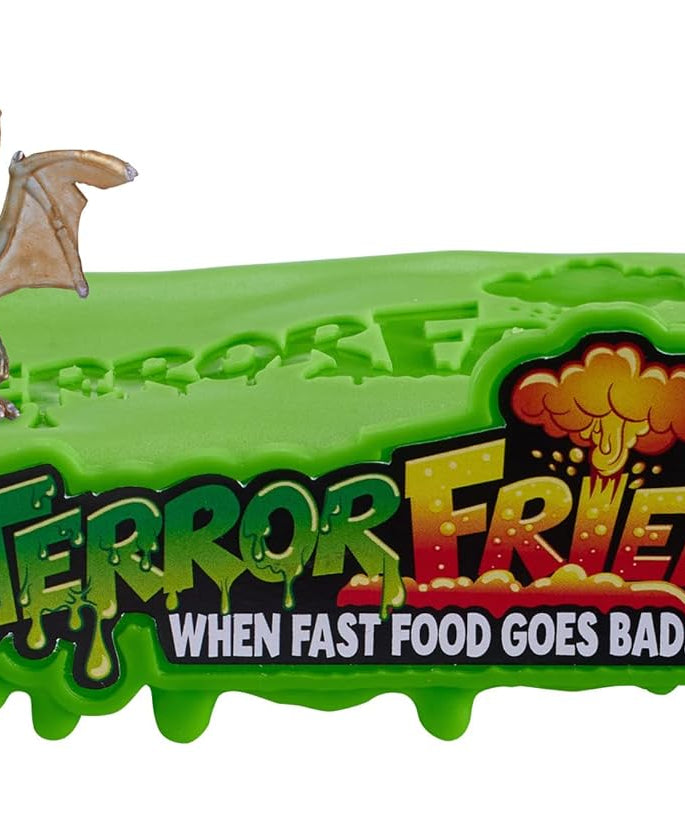 Terror Fried 08091 Nasty Nibbles, Gross Collectible Figures and Slime for Boys Ages 4-10, Multi-Compound Interactive Play Set with Fizz, Squish, Crack and Ooze, Sensory and Collectible Toys