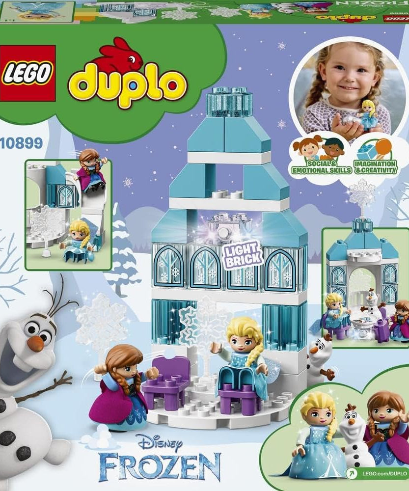 LEGO DUPLO l Disney Princess Frozen Ice Castle 10899 Building Blocks 59 Pieces